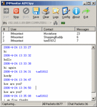 IMMonitor AIM Spy screenshot